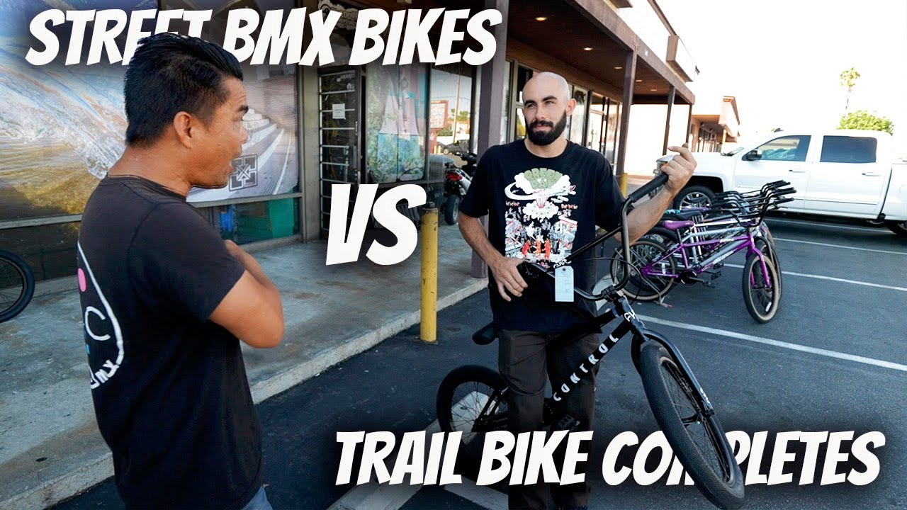 Уличные велосипеды BMX против трейловых велосипедов. Полноценный BMX!