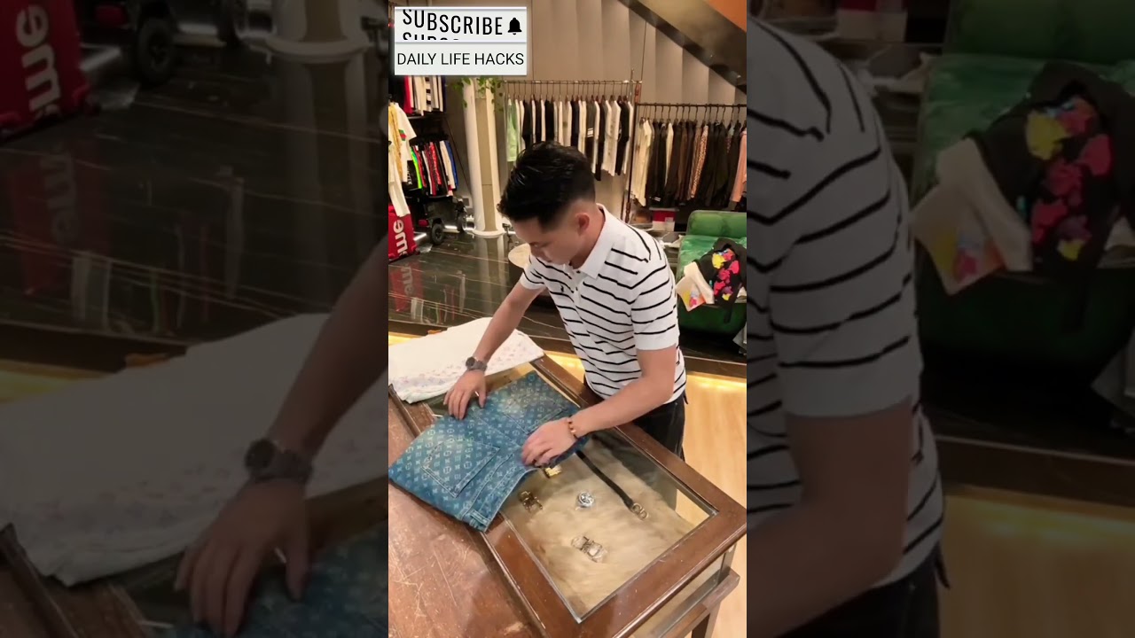 How to fold clothes for travel 17 #youtubeshorts #shorts #foldinghacks