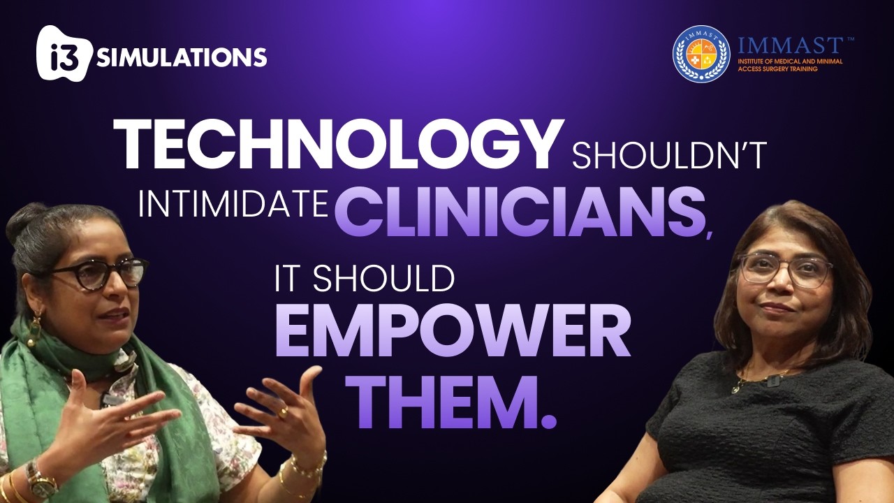How immersive simulation is transforming HEALTHCARE TRAINING | i3 Simulations @CemastMumbaiIndia