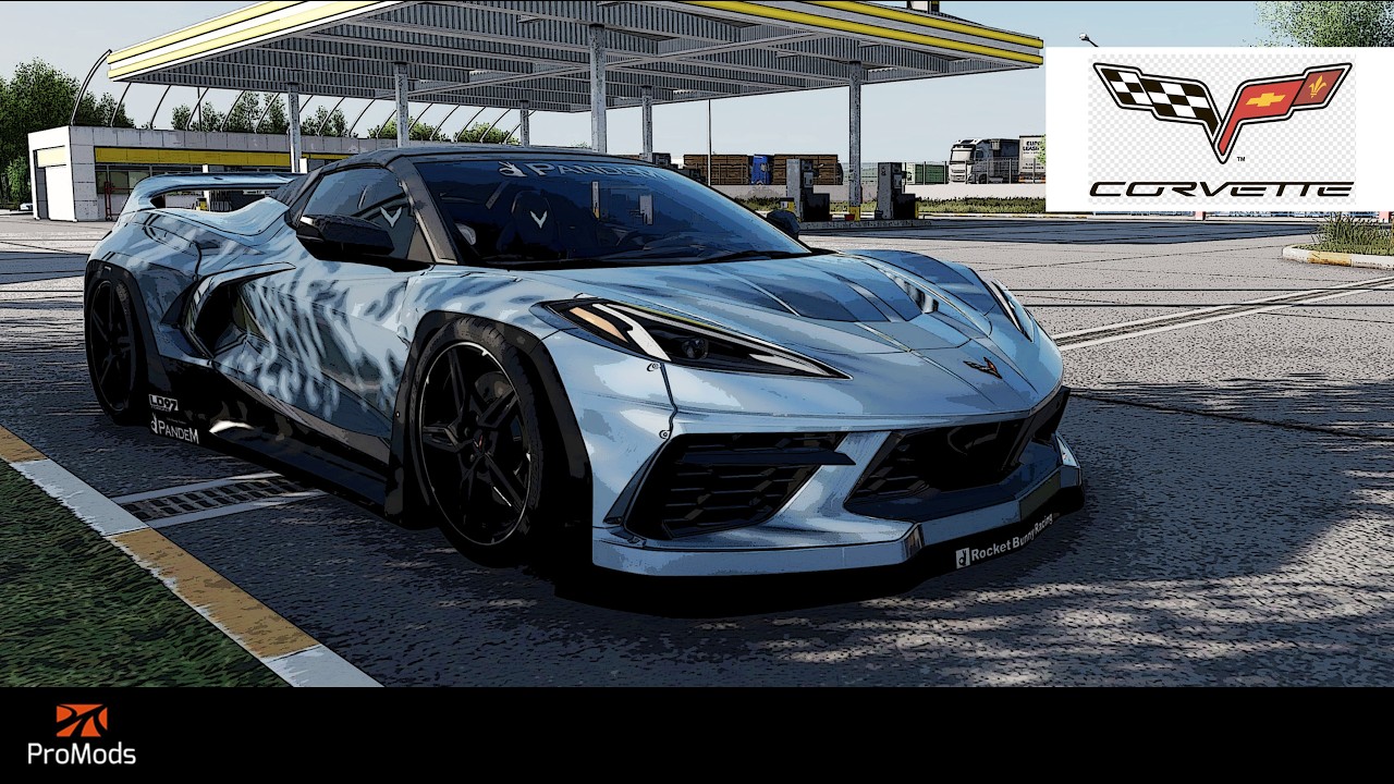 ARACIMIZ CORVETTE C7..  Euro Truck Simulator 2 ETS2 GÜNLÜKLERİ BÖLÜM: #11 #ets2 #eurotrucksimulator2
