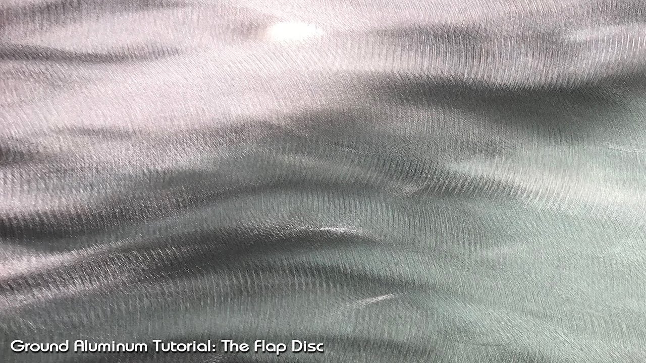 Metalworking - Grinding aluminum with a flap disc
