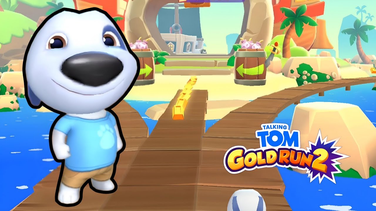 Talking Tom Gold Run 2 - Hank - Full screen - LILU Gameplay (Android, iOS)