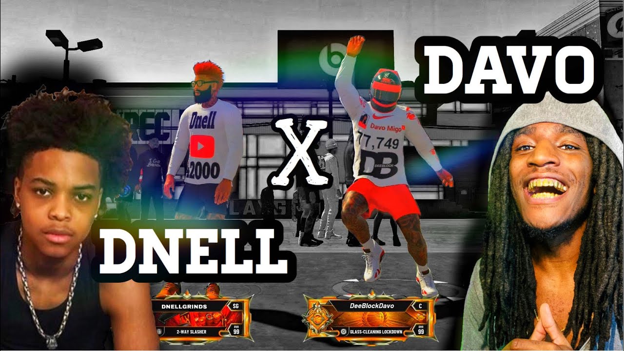 DAVO MIGO and DNELL CRAZY DEMIGOD DUO! Showing DNELL my OVERPOWERED LEGEND BUILD on NBA 2K20!