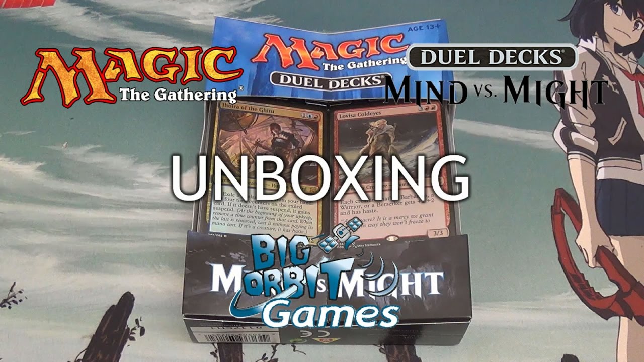 Magic the Gathering: Duel Decks Mind vs. Might Unboxing