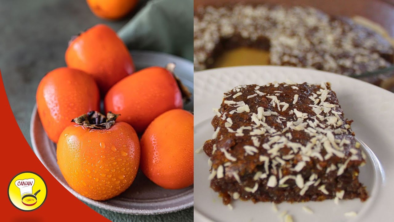 Persimmon cake | Cennet hurması al ve bu tatlıyı yap. Bayılacaksın! Hurmalı Pasta