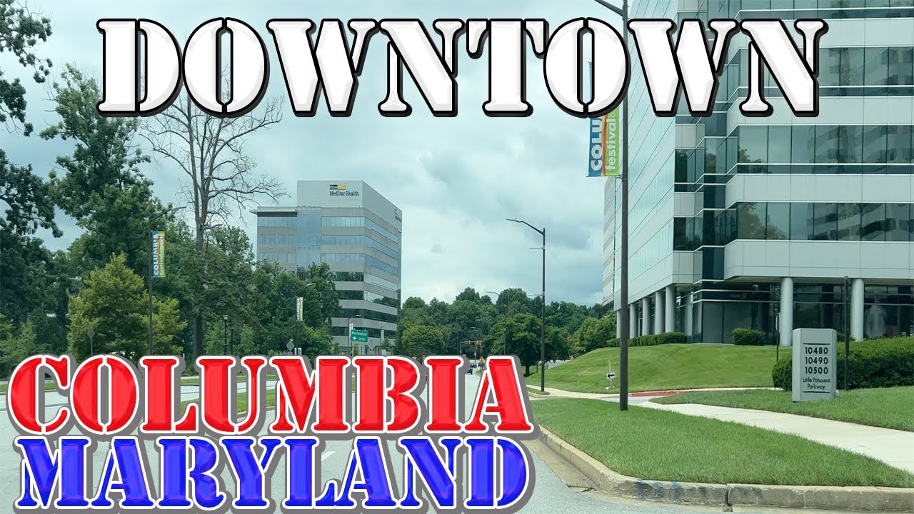 Columbia - Maryland - 4K Downtown Drive