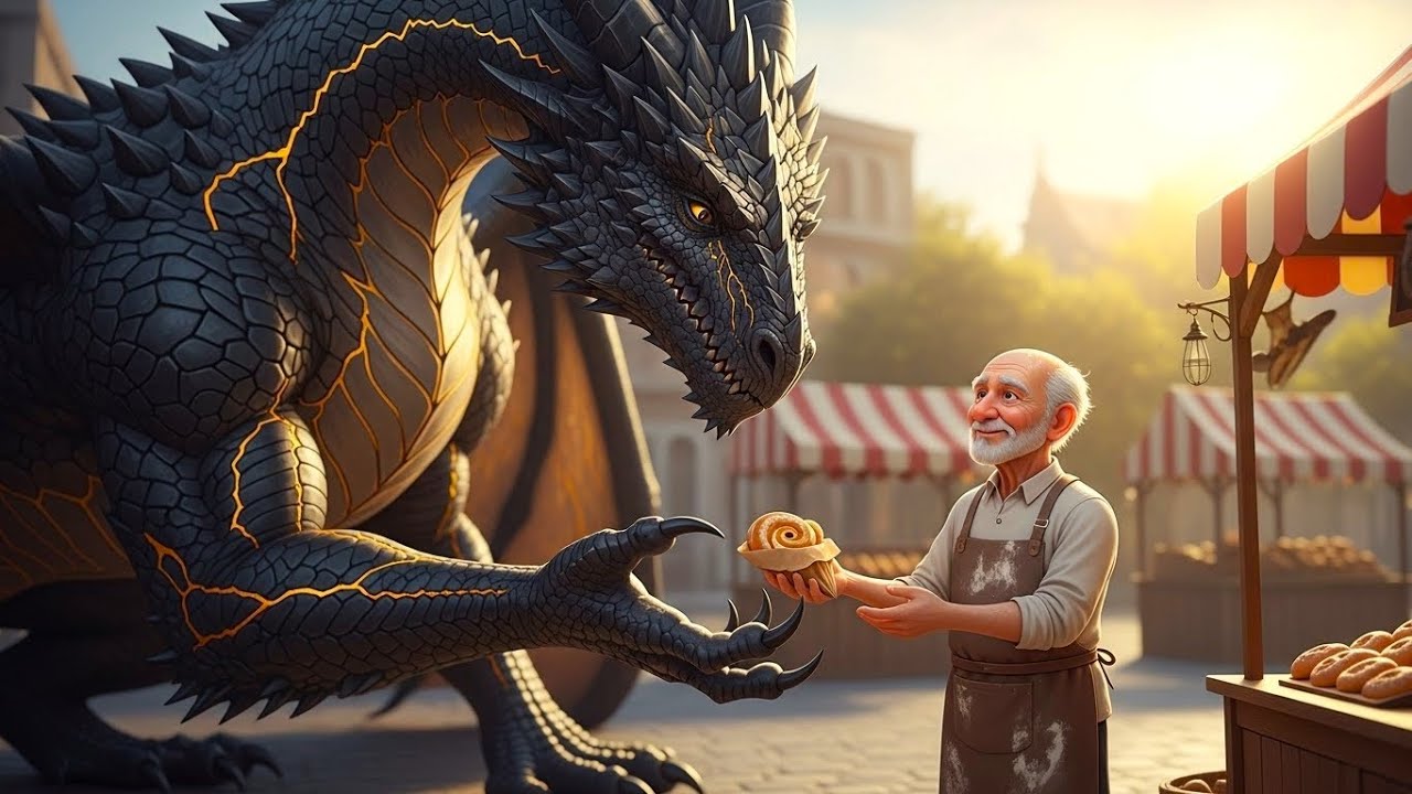 An Old Human Baker Handed the Dragon King a Napkin—Its Message Softened His Heart | HFY | HFY Reddit