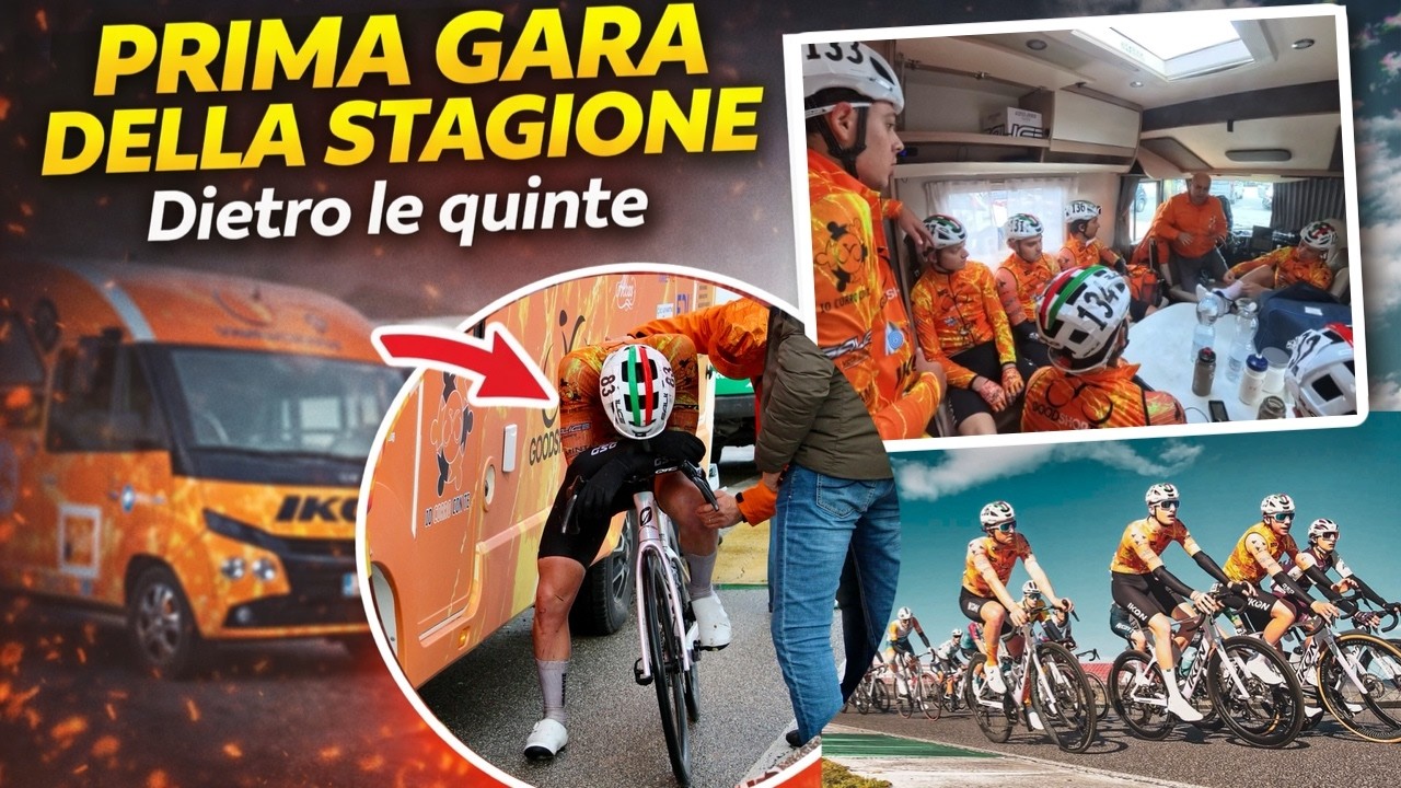 Dentro la prima gara della stagione | Dietro le quinte del ciclismo dilettanti