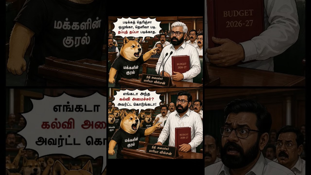 budget today comedy 😜 #TVKBudget2026 #TamilNaduBudget #Budget2026 #TVKGovernment #ThalapathyVijay