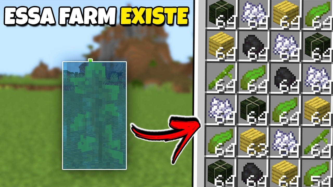 ESSA FARM N&Atilde;O EXIS... no Minecraft Bedrock