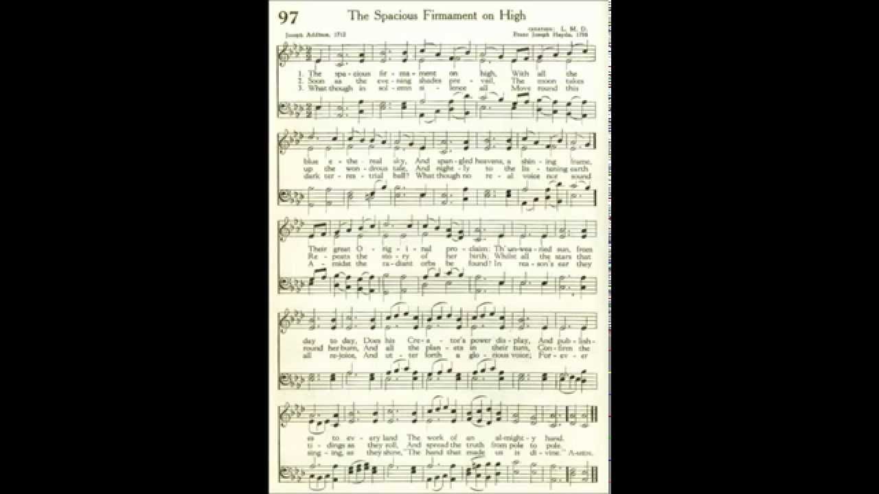 The Spacious Firmament on High (Creation)