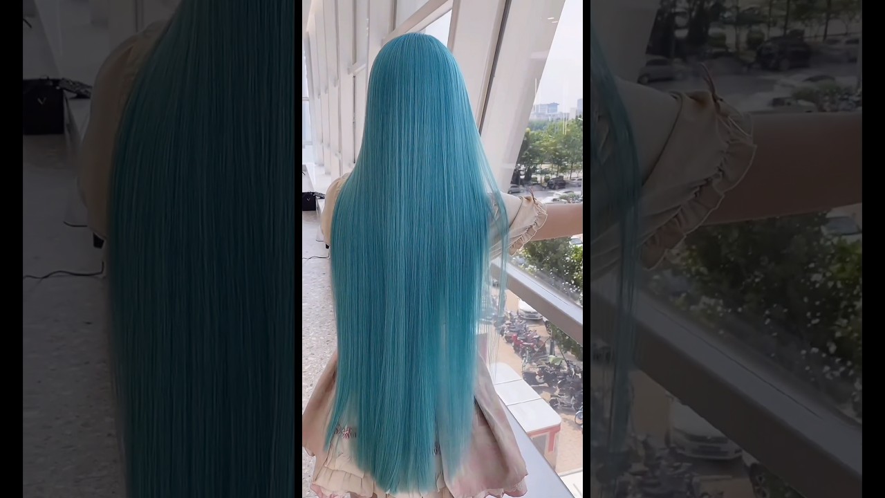 Dyed Hatsune Miku's hair color#Hatsune Miku#Hair color
