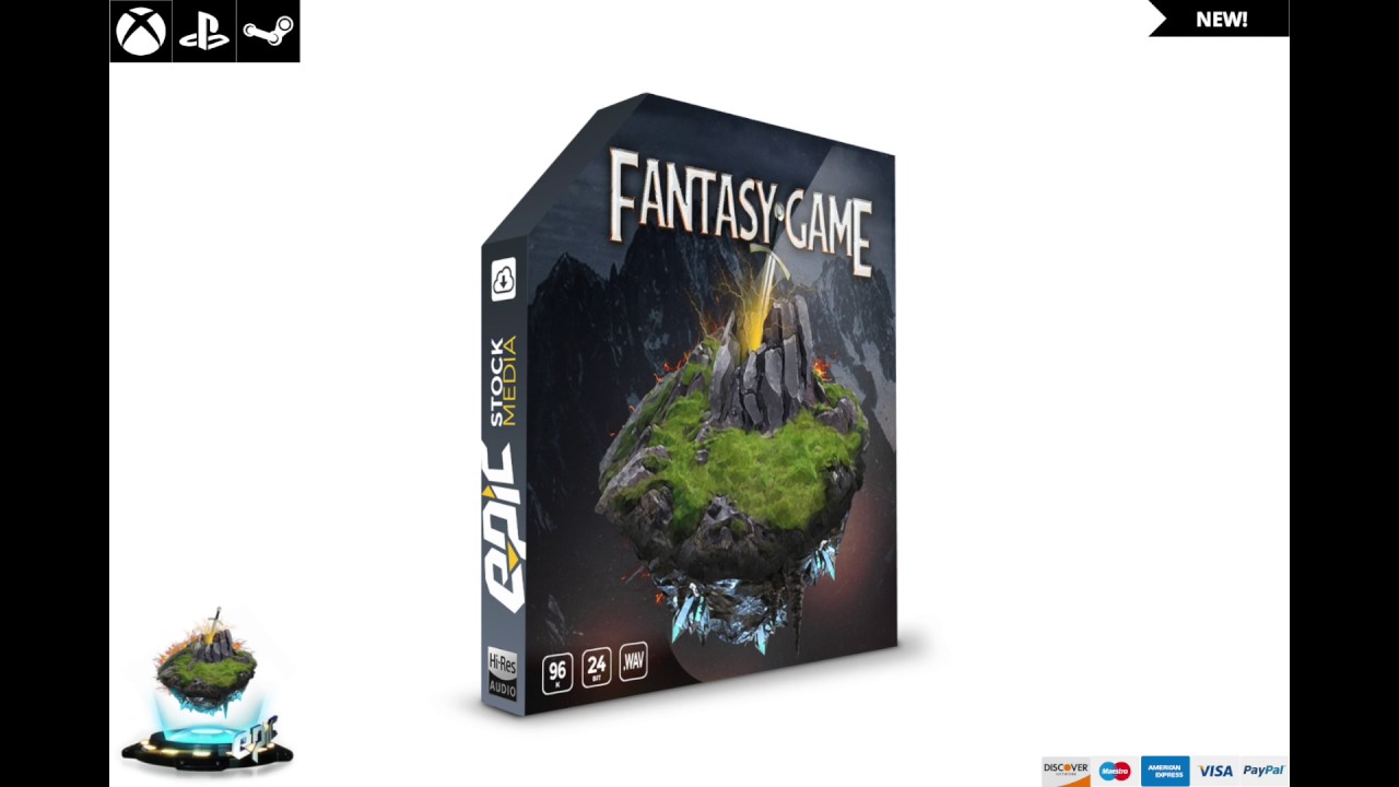 Fantasy Game  - Adventure Game Sound Library