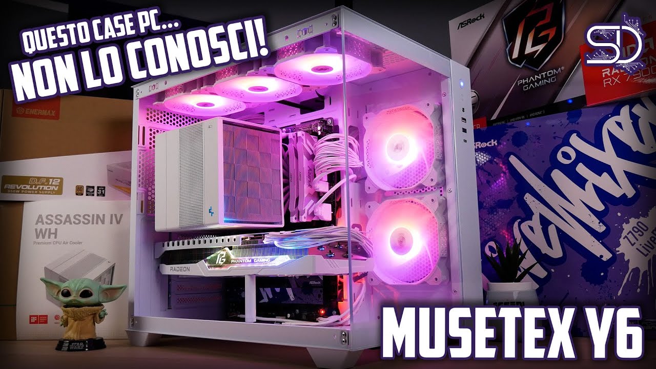 NE SONO SICURO... QUESTO CASE PC NON LO CONOSCI - MUSETEX Y6