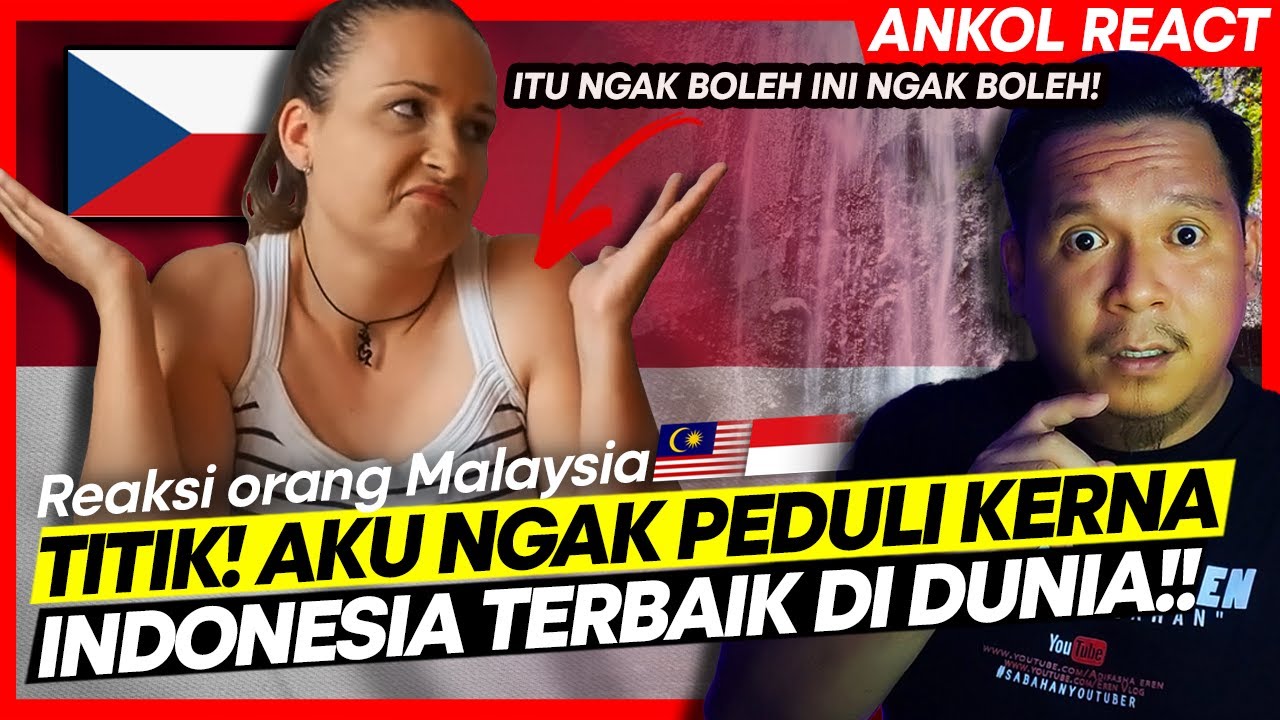 BULE CEKO JUJUR AJA NIH! BAHAGIA HIDUP DI NEGARA INDONESIA BANDING CEKO 🇲🇾REACT