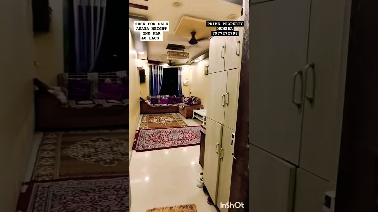 2BHK FOR SALE 2MD FLOOR LIFT HAI 40 LACS #shorts #realestate #2bhk #mumbrakausa #dosti #broker
