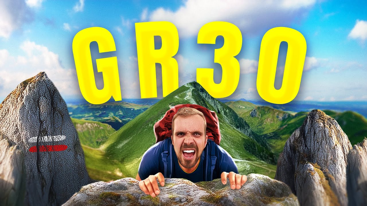 MON GR30 LA TRAVERSEE DE L'AUVERGNE 200 km autours du Sancy