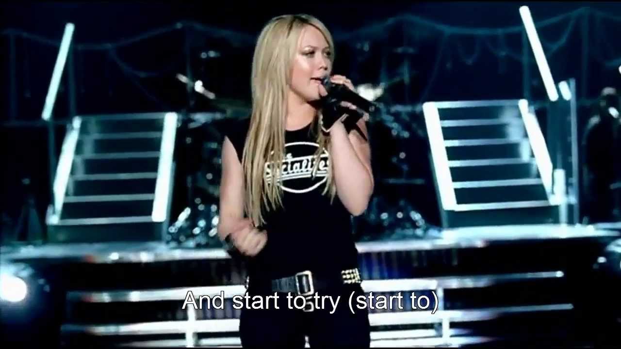 Hilary Duff - Fly HD (Music Video + Lyrics)