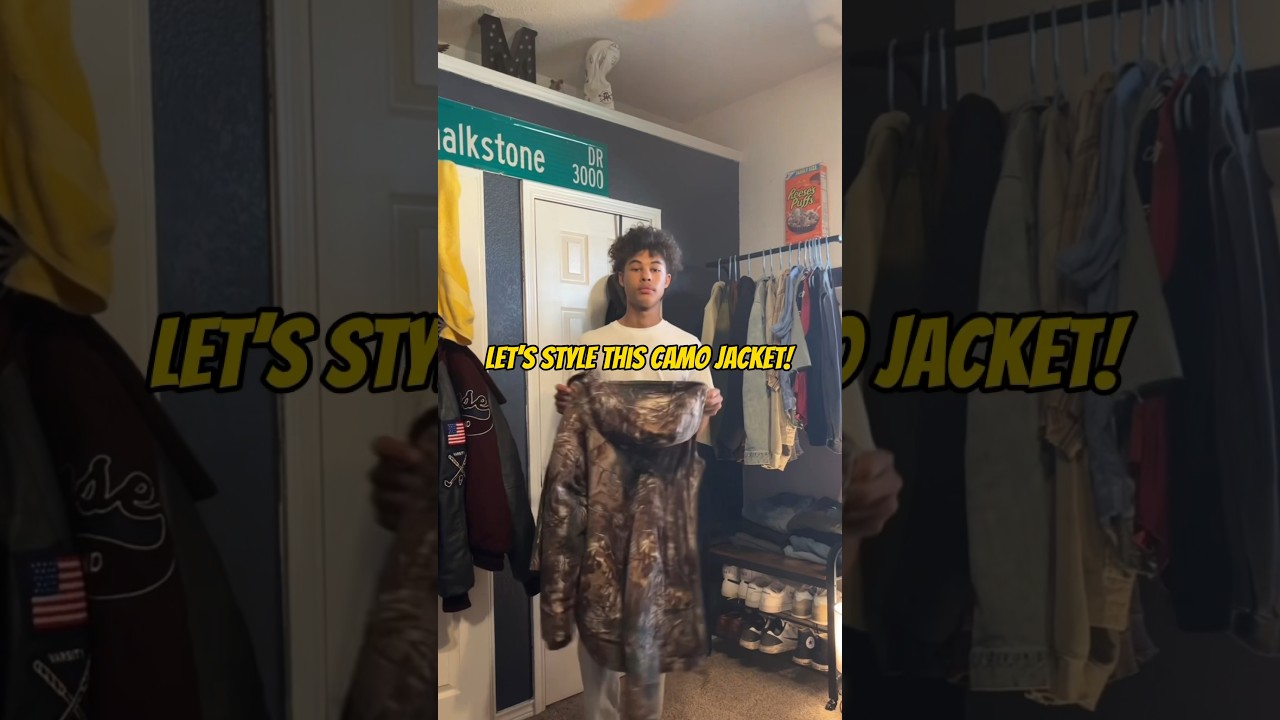 Timbs + camo jacket 