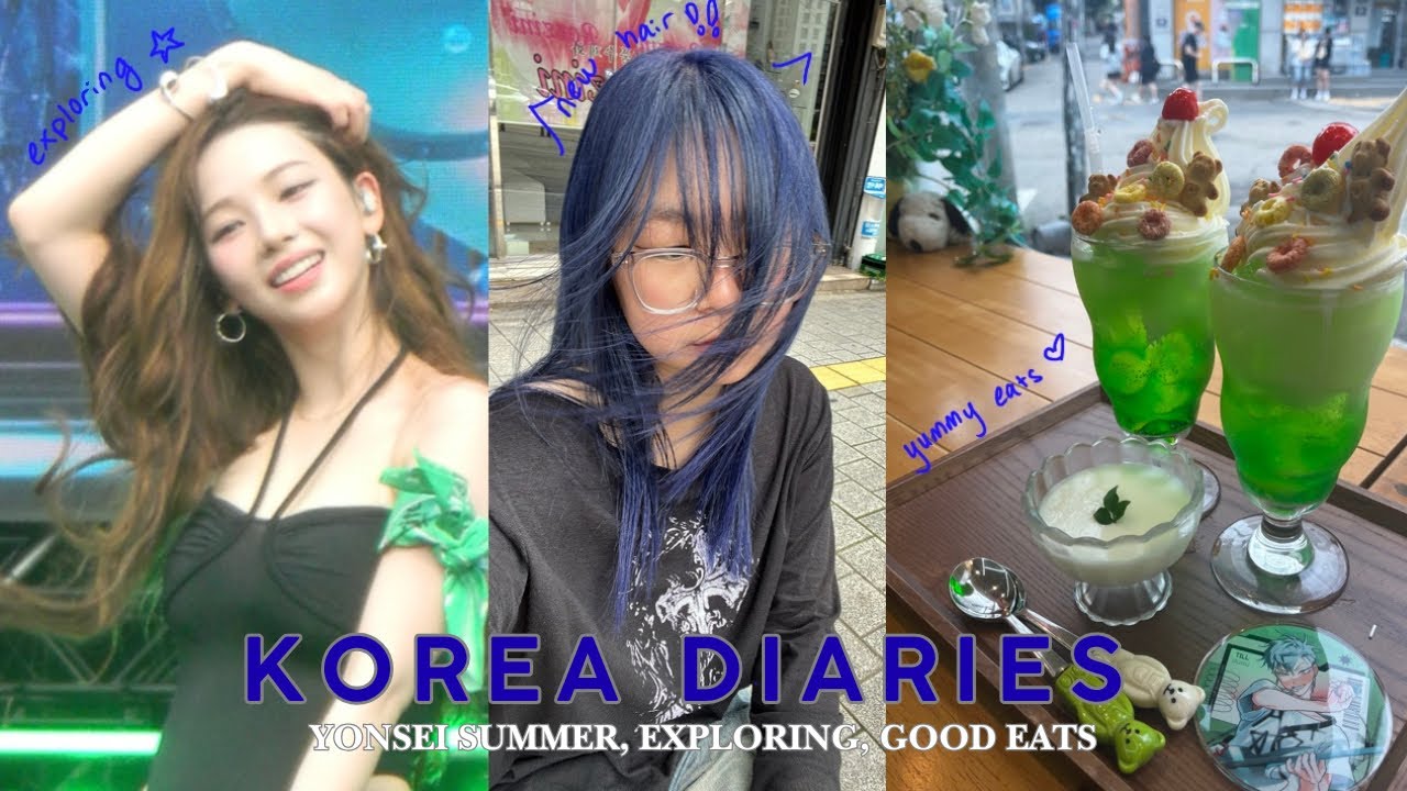 korea diaries: yonsei summer, exploring, good eats 🌦️