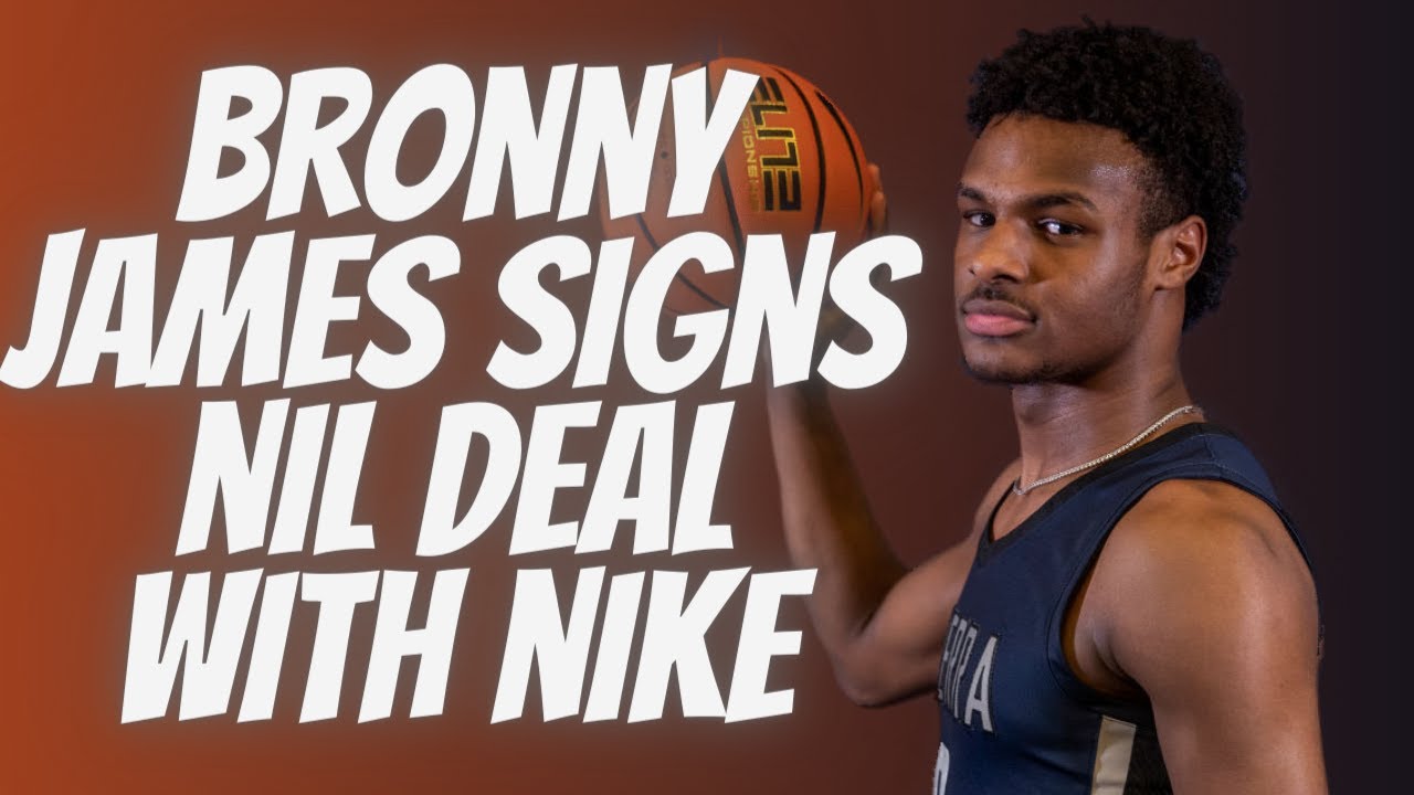 Bronny James Signs NIL Deal With Nike