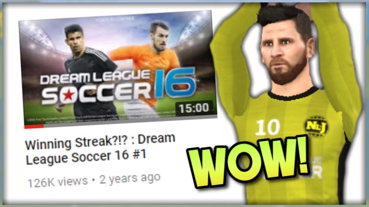 Reacting To My First Ever Dream League Soccer Video!