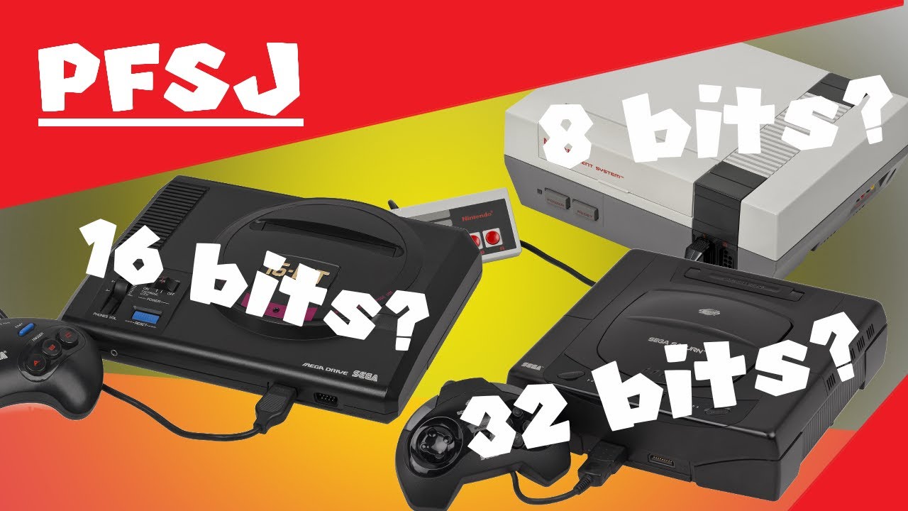 Como funciona a defini&ccedil;&atilde;o de quantos bits um console tem? (8 bits, 16 bits...)Pedro Fala Sobre Jogos