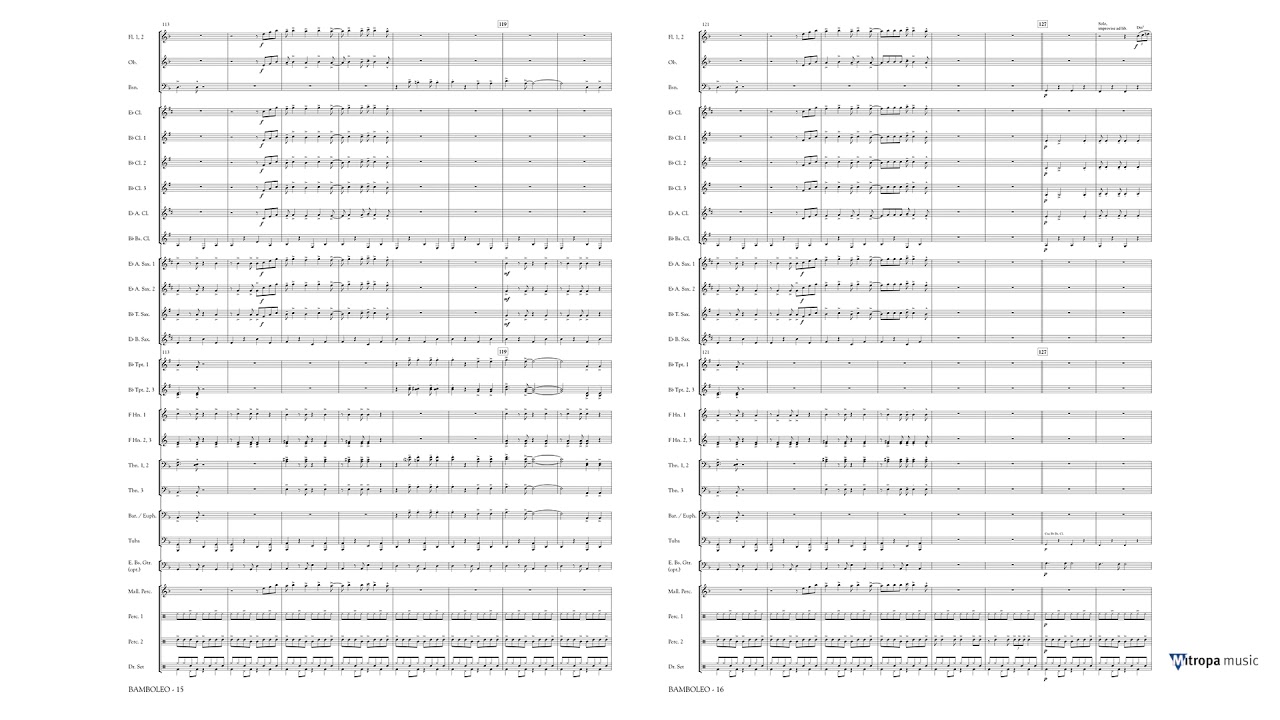 Bamboleo – arr. by Gerald Oswald