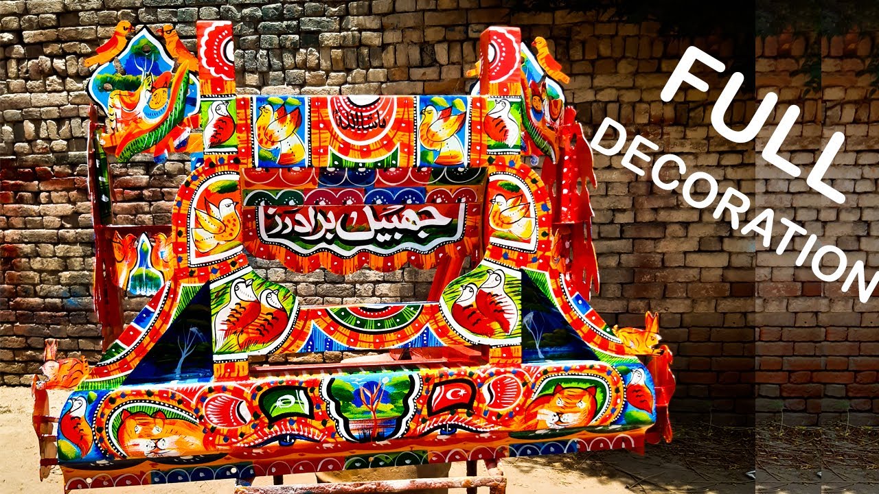 Tractor Bumper Full Painting And Decoration 2020
