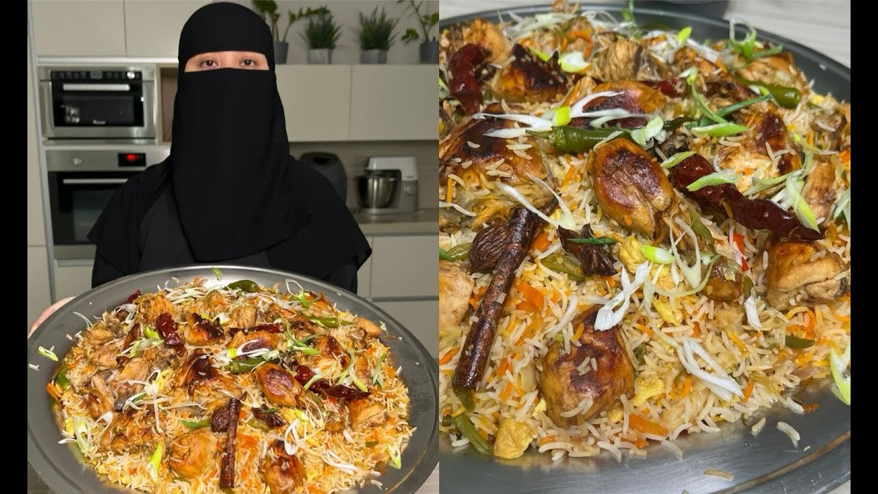 رز بالخضار او الرز الصيني👌🏼💖