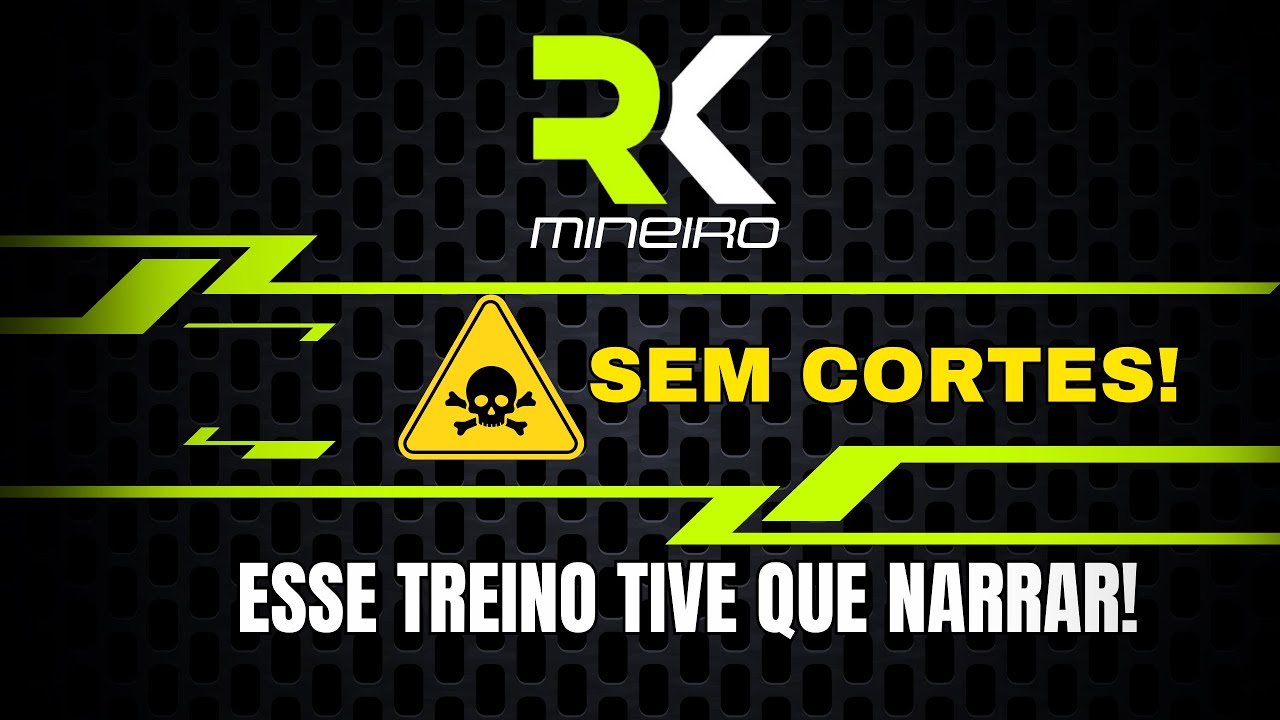 Treino bom é treino duro!