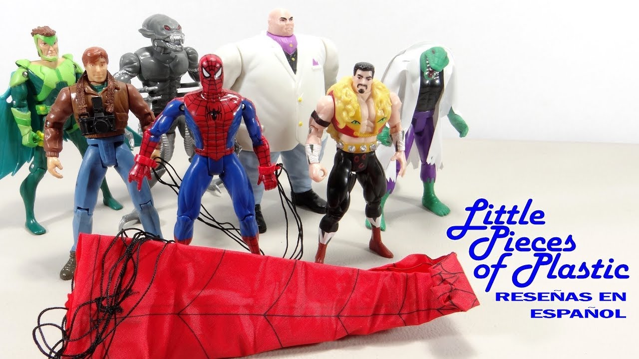 Spider-Man The Animated Series Wave 2 Reseña Revisión Review Little Pieces Plastic