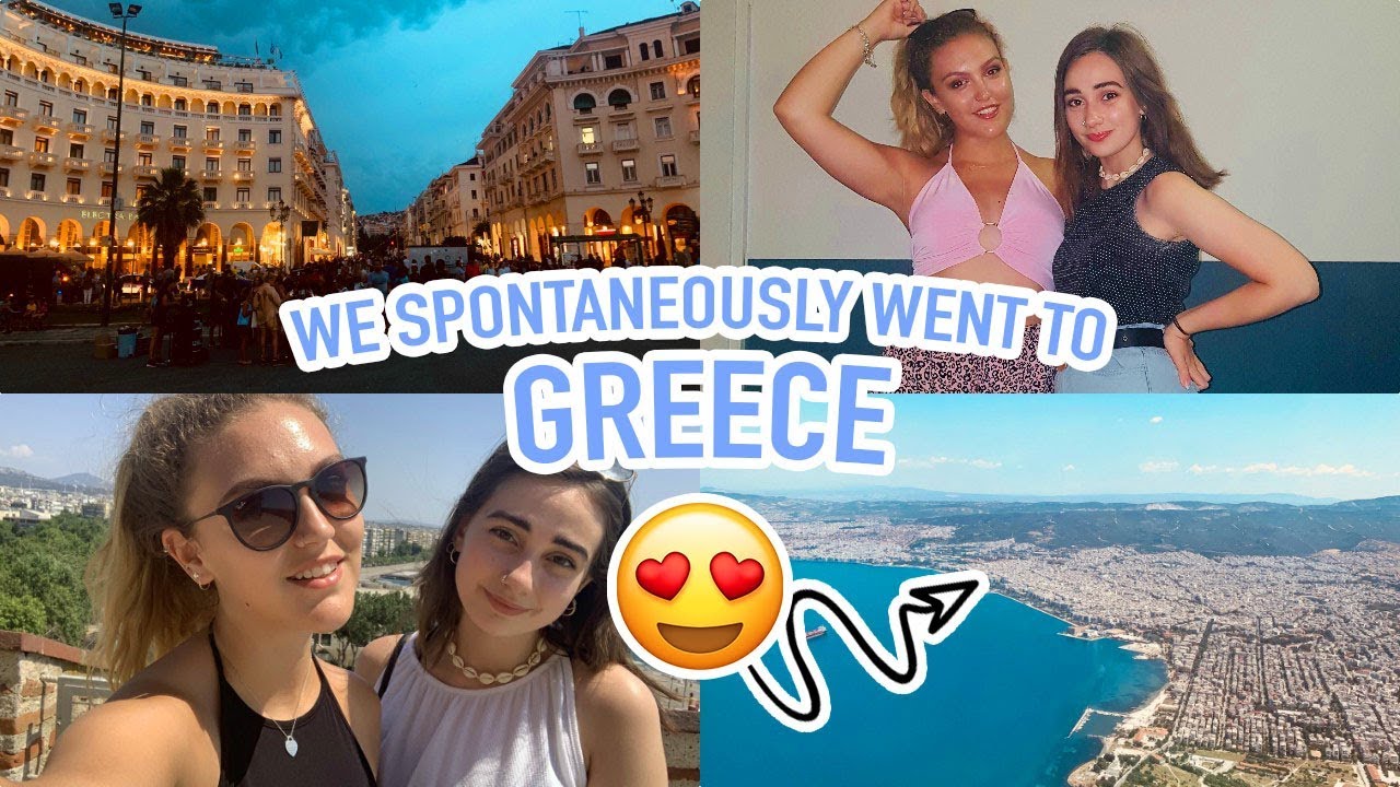 WE SPONTANEOUSLY WENT TO GREECE! | Lots of Food, Views & Haunted Hotel Rooms...