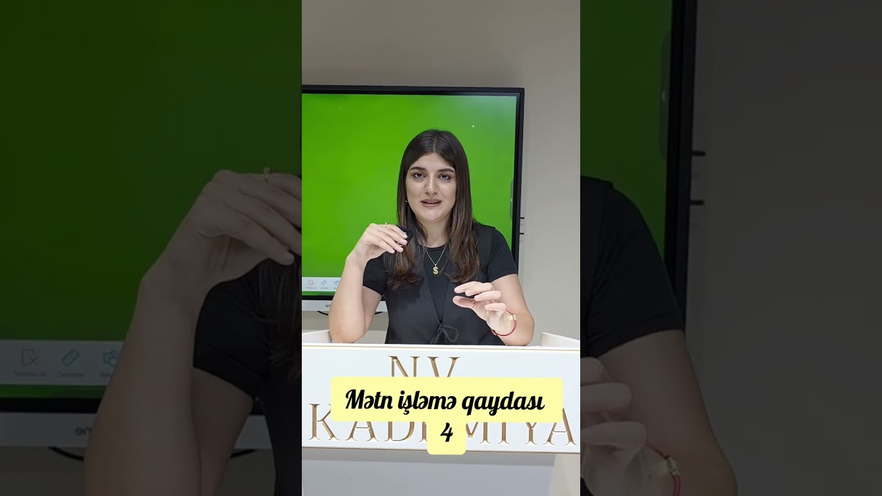 Buraxılışda mətni səhvsiz yazma qaydası 4 - Azərbaycan dili / #buraxılış2026 #mətn #ayşənh&uuml;seynova