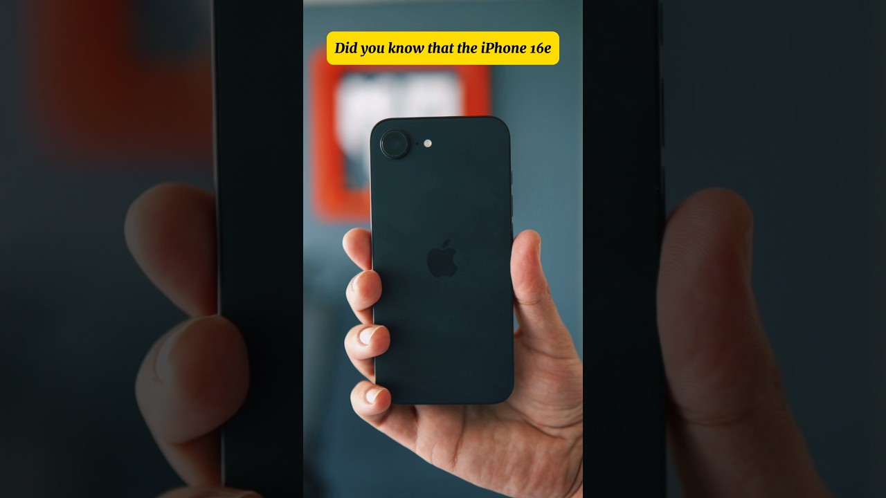 iPhone 16e Camera Portrait Mode Has A Big Issue