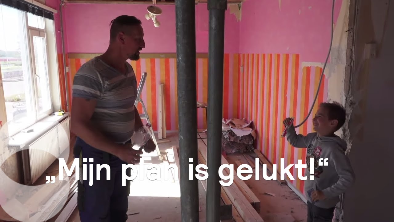 Vader en zoon Jelies samen aan het werk | Een Huis Vol in quarantaine
