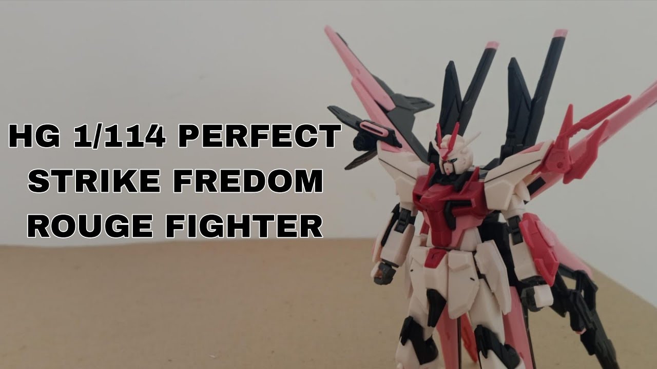HG  1/114 PERFECT STRIKE FREEDOM ROUGE FIGHTER, Siapa si dibalik brand kit ini??