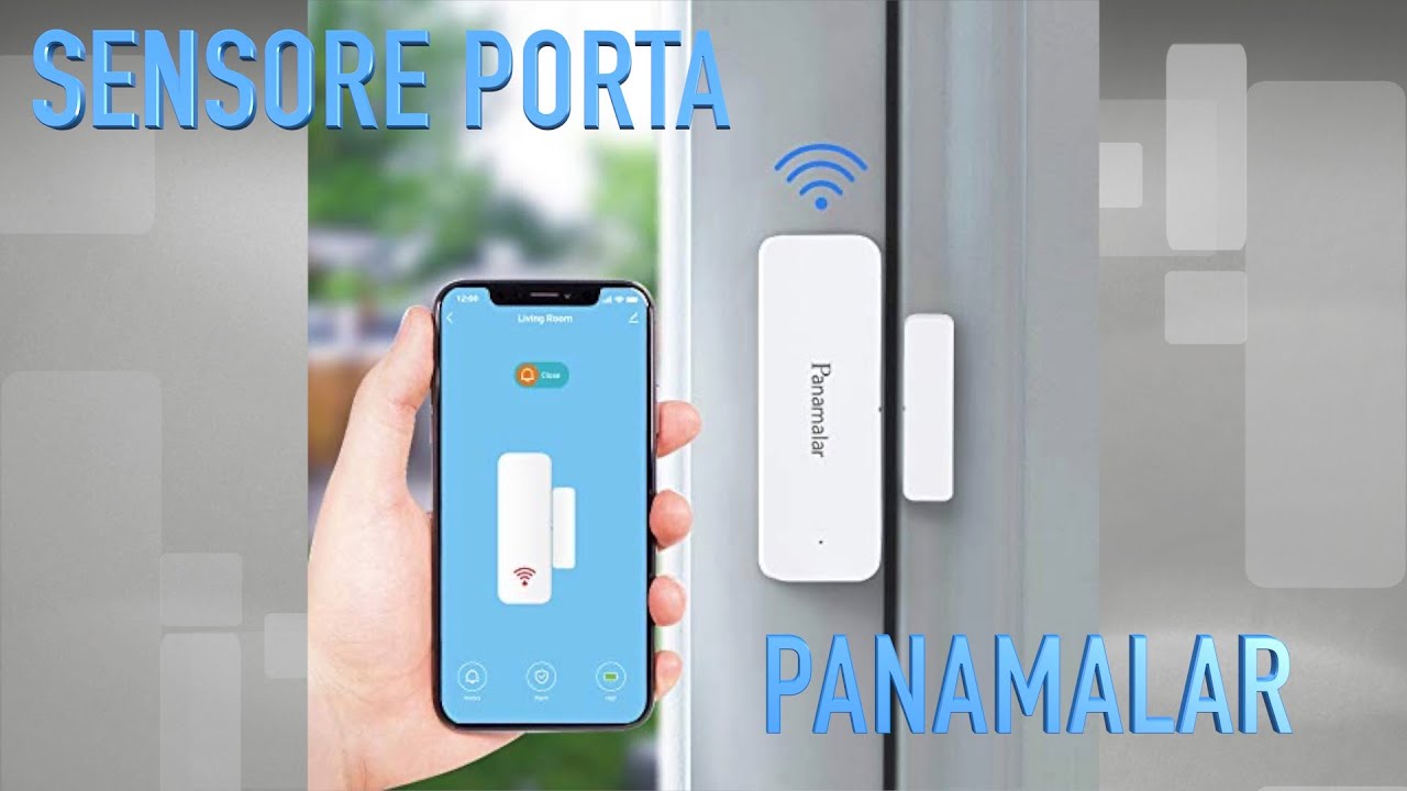SENSORE PORTE PANAMALAR COMPATIBILE CON ALEXA E GOOGLE HOME, UNBOXING E INSTALLAZIONE ITA