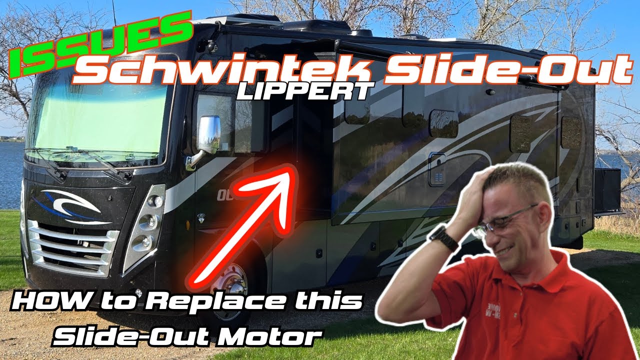 ANOTHER Schwintek Repair | RV Adventures Arrives Home | Completes Schwintek Slide Motor Replacement