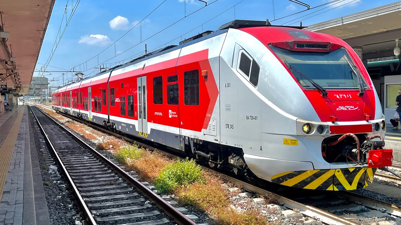 IL TRASFERIMENTO dell’ETR245.001 per le OFFICINE ALSTOM di NOLA da MILANO BOVISA….