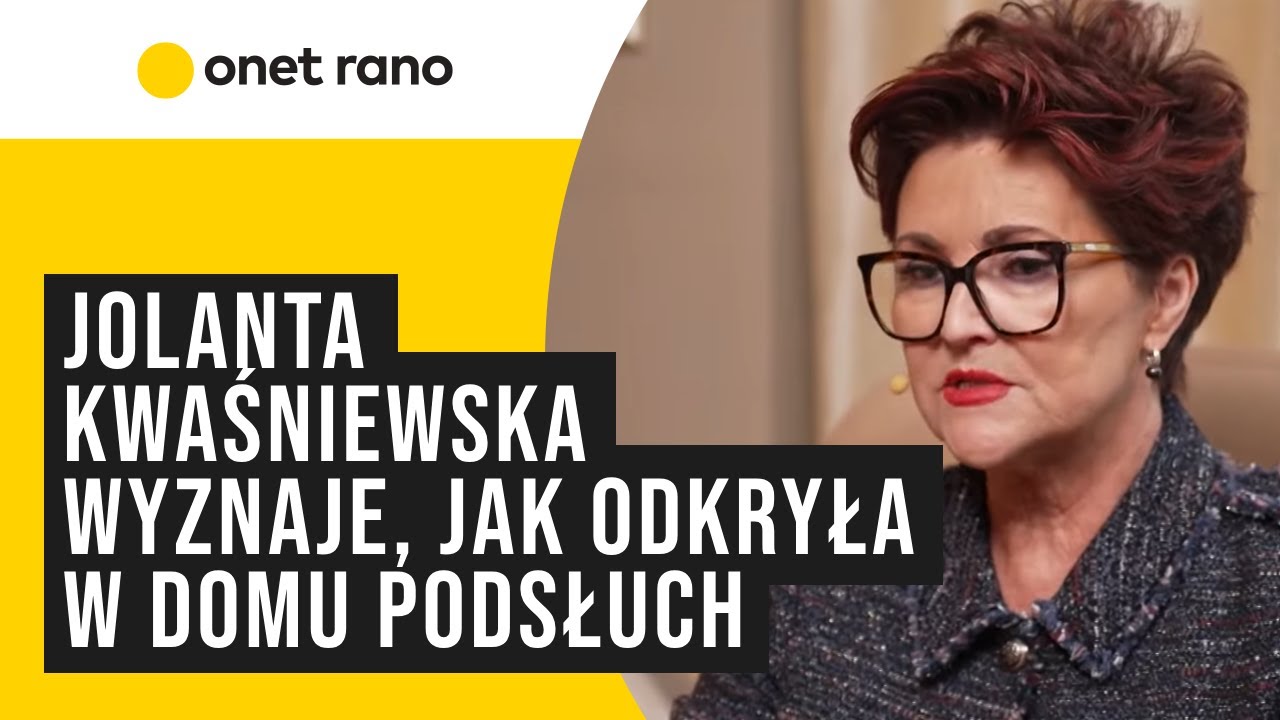 Jolanta Kwaśniewska chciała wymknąć się bez ochrony z Pałacu. 