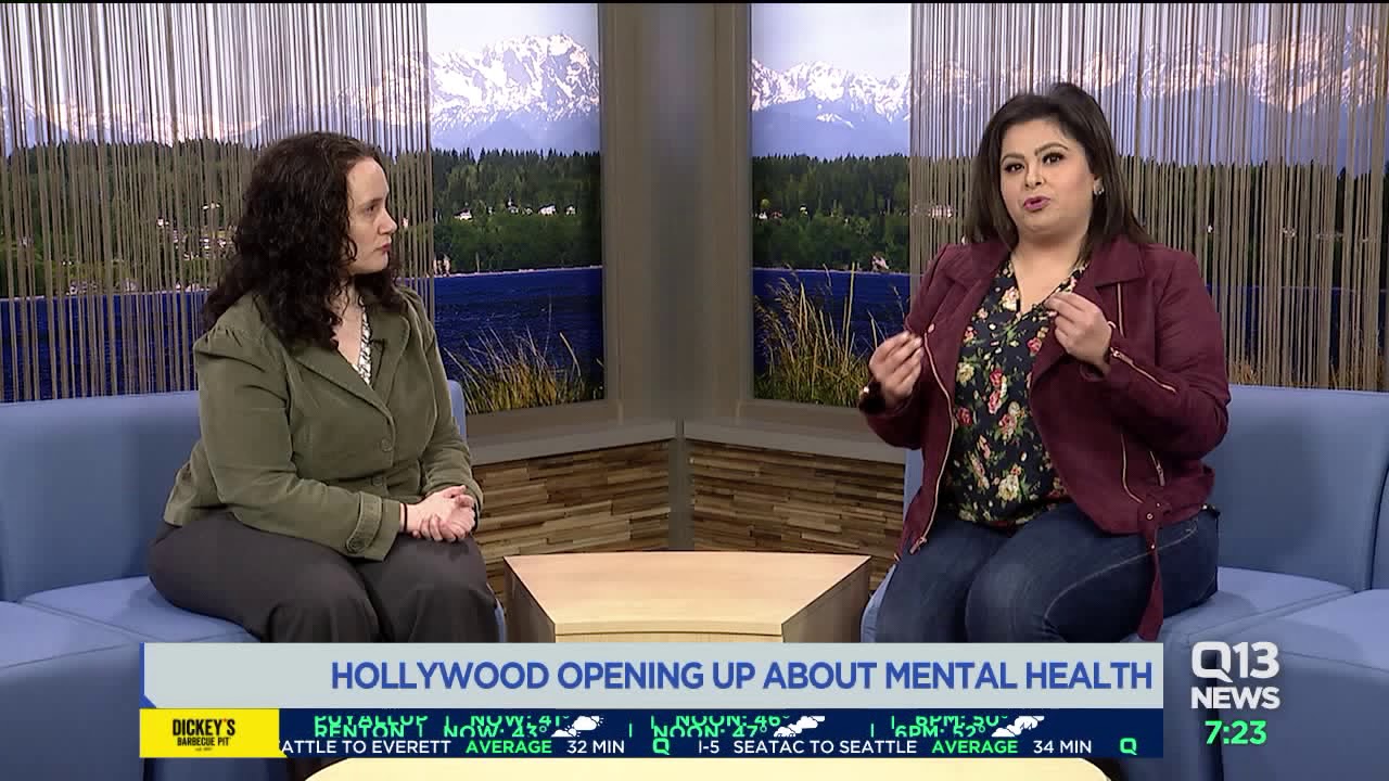 Hollywood is opening up about mental health