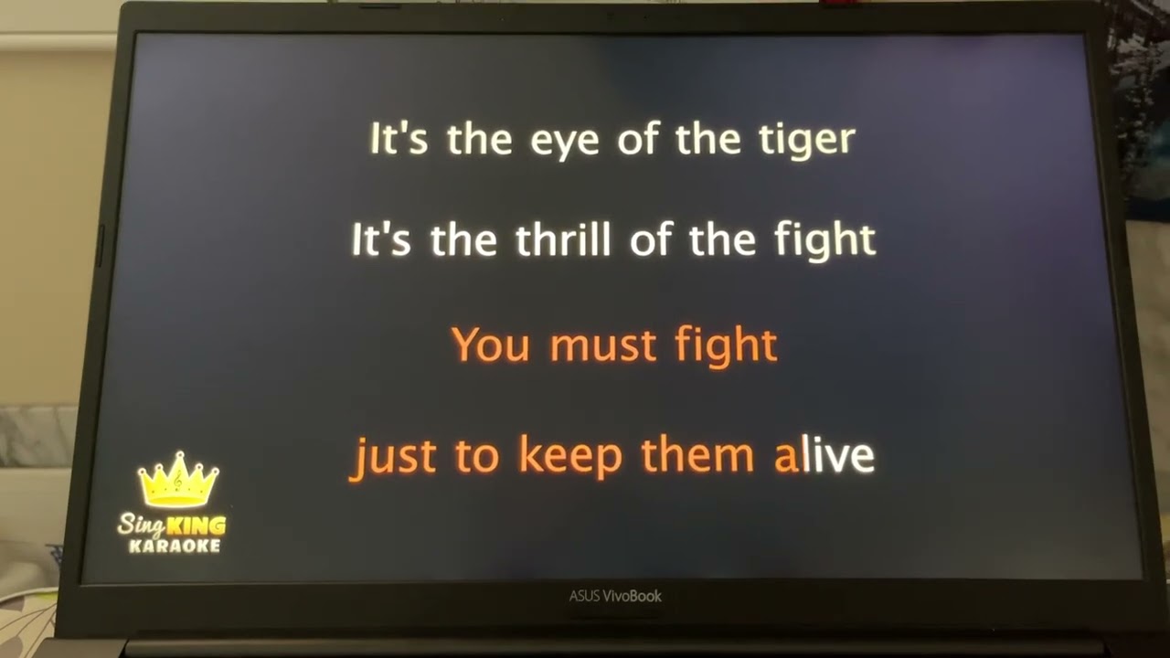 Eye of the tiger survivor cover
