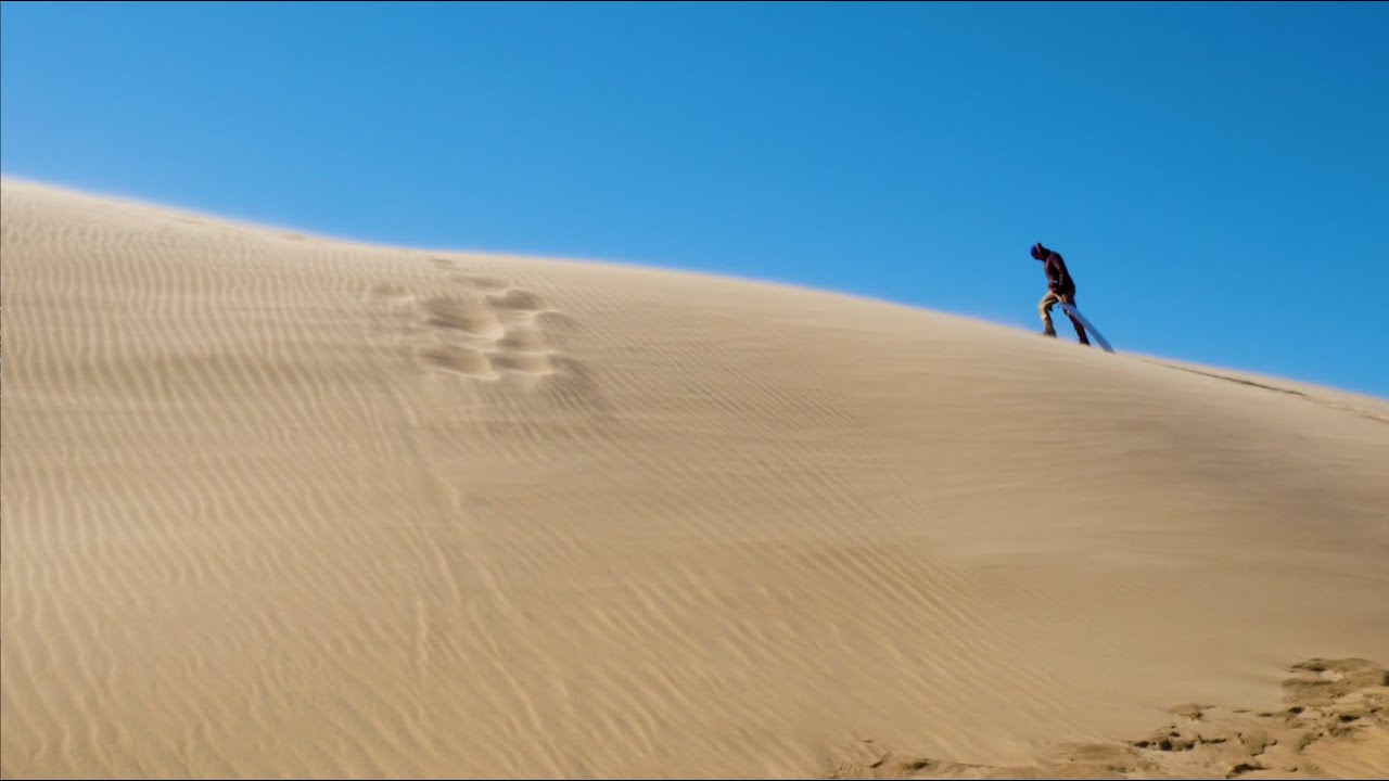 SandBoarding the Largest Sand Dunes on the East Coast