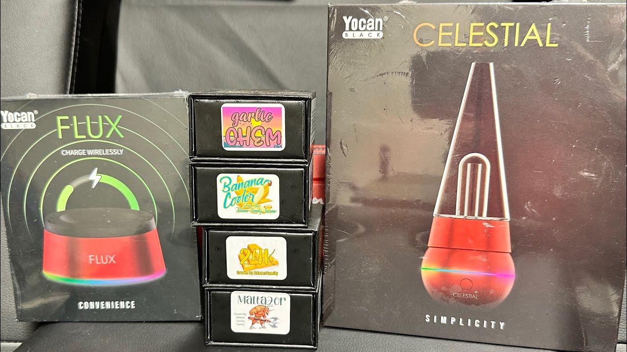 YOCAN BLACK CELESTIAL VAPORIZER & HUMBLEBEE LIVE RESIN