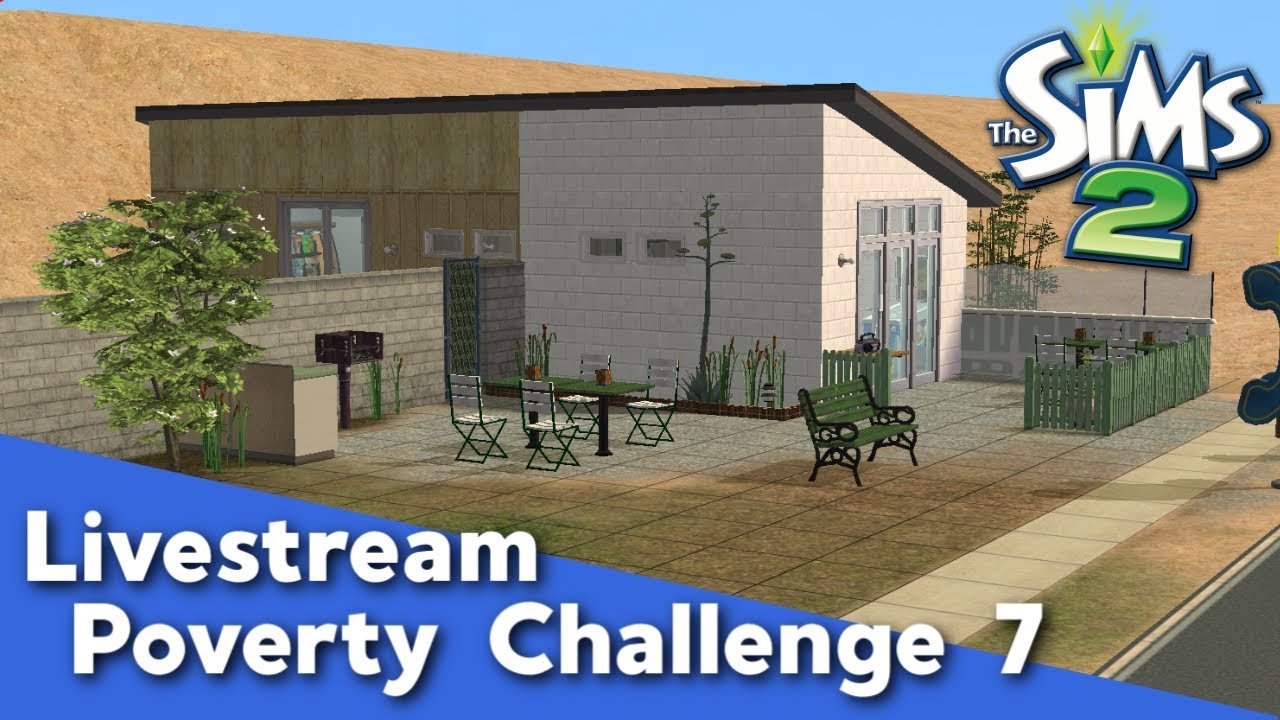 The Sims 2 Poverty Challenge #7 - Pleasant Sims Livestream