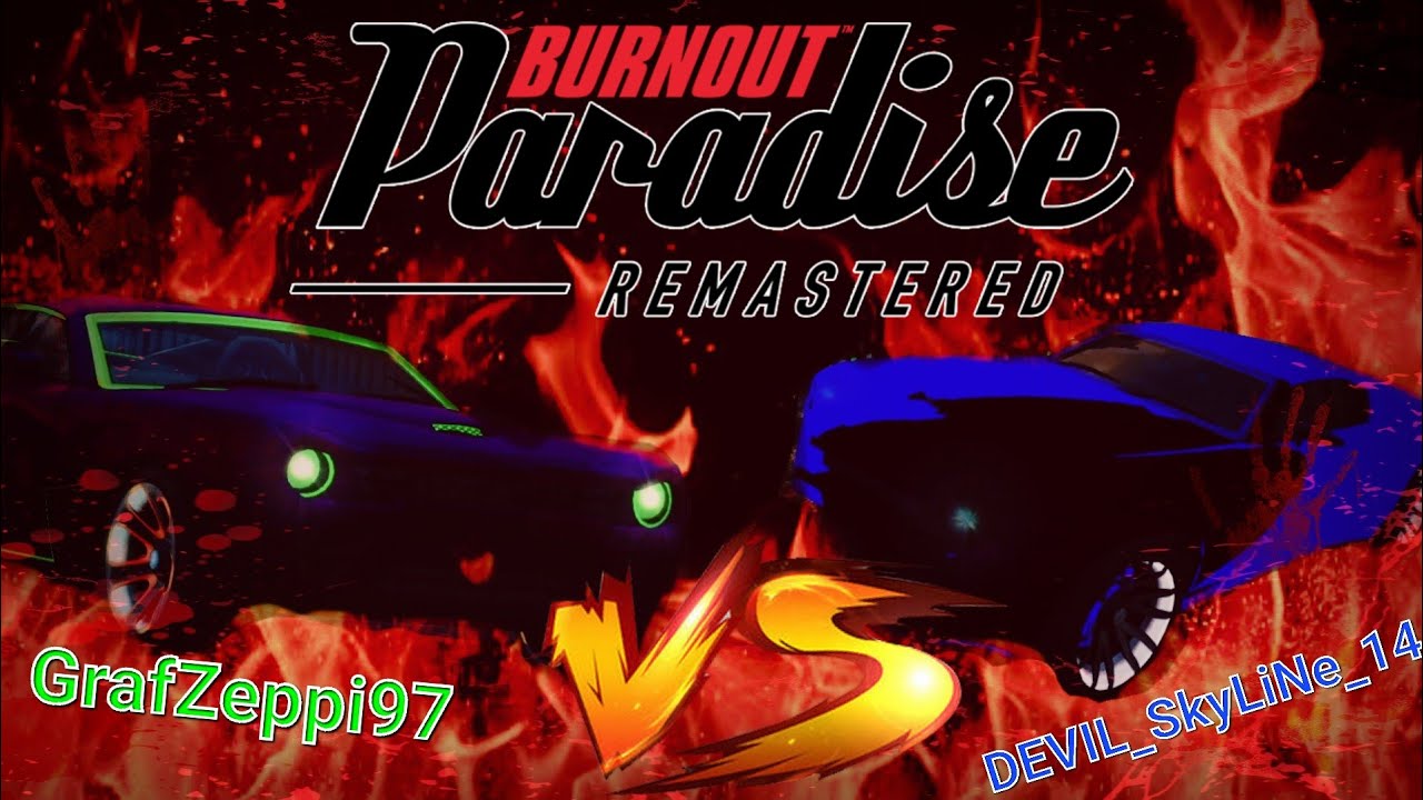 Burnout Paradise Remastered PC - Split Screen Takedown Battle 1