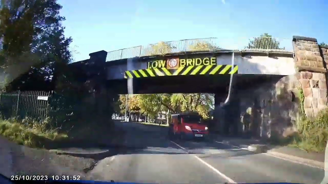 Driving Along A5137 Brimstage Road Towards Heswall