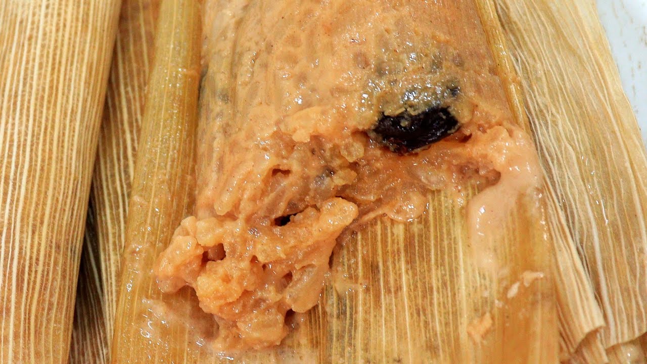 TAMALES DE ARROZ CON LECHE