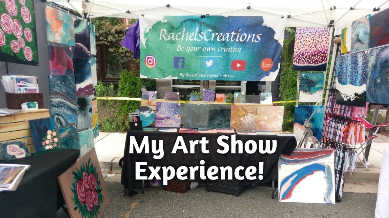 art market booth set up and preparation // small business vlog